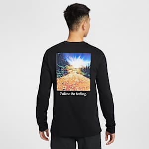 Nike Trail Men's Dri-FIT Long-Sleeve Running T-Shirt. Nike ID